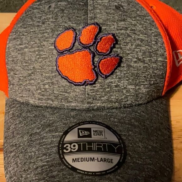 New Era Clemson Tigers M/L Stretchfit Hat - New - Picture 2 of 8
